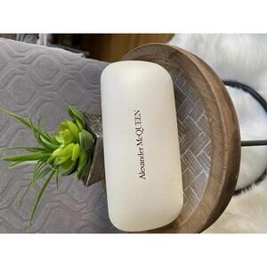 Alexander McQueen Eyeglasses Case with Red Interior